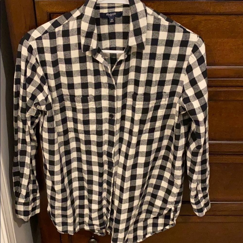 Madewell size XS flannel